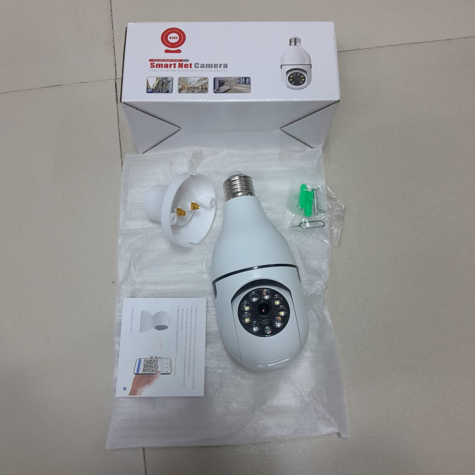 img_686042f6bfc59 Smart 360° Rotated Security Camera HD 1080P with Two-way Audio, Motion Tracking, and Waterproof Design - Image 1