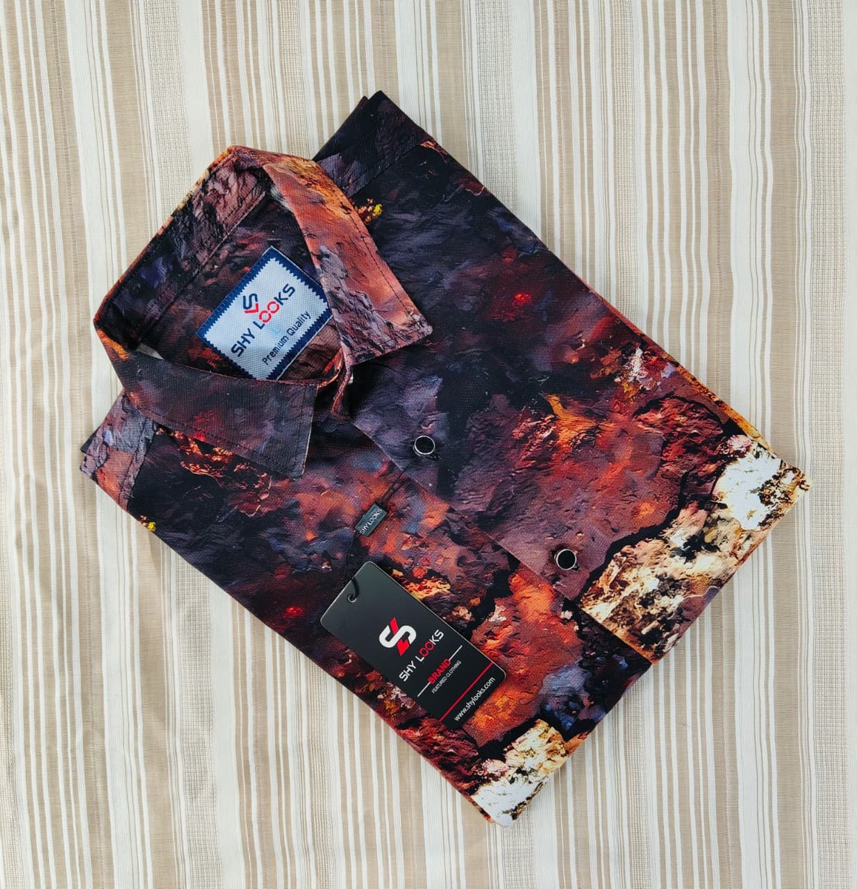 img_6916211939bb6 Pure Cotton full Sleeve Shirt for Men's - Image 1