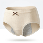 মহিলাদের জন্য মিড-ওয়েস্ট পিওর কটন প্যান্টি (লিক-প্রুফ ফিজিওলজিক্যাল আন্ডারওয়্যার) - Image 4