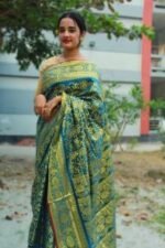 সিল্ক কাতান শাড়ি - Image 3