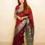 টাঙ্গাইলের কাতান শাড়ি – সাথে থাকবে ম্যাচিং ব্লাউজ পিস