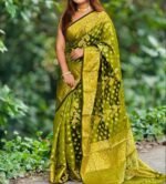 Soft silk katan sharee