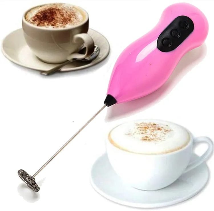 img_68603c7e5aacd সাশ্রয়ী হ্যান্ড বিটার ইলেকট্রিক ফোম মেকার দিয়ে ক্যাফে স্টাইল কফি তৈরি করুন" - Image 1