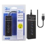 USB 3.0 4 Port USB 3.0 Hub for PC Laptop Tablet - 4 Ports High Speed USB HUB - Image 2