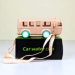 Bus Design Straw Water Bottle - Image 5