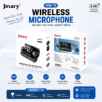 Jmary MW-19 Noise Cancellation Dual Wireless Microphone