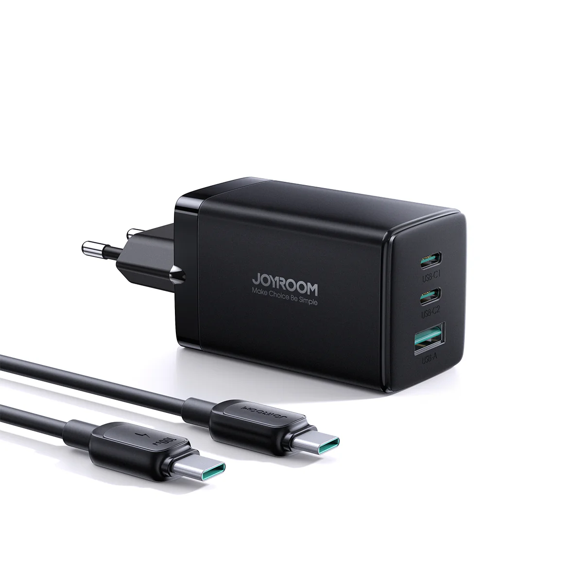 img_68dacdfa5a23c JOYROOM JR-TCG01 GaN Ultra 65W 2C1A Fast Charger - Image 1