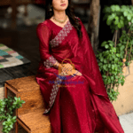 Premium Stone Work Georgette Saree