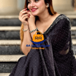 Premium Stone Work Georgette Saree