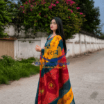 Half Silk Butik Sharee with Blouse Piece