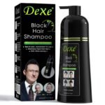 Dexe Black Hair Color Pump Dye Shampoo 200ml 🇬🇧